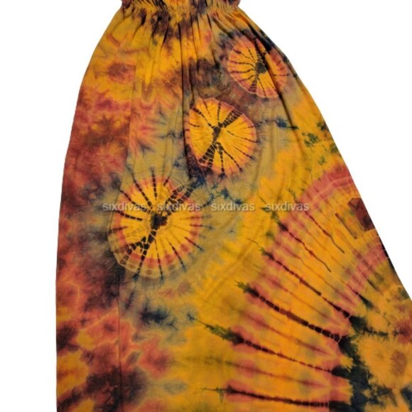 TIE Dye Spaghetti Strap Maxi One Size - Picture 11 of 13